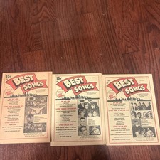 3) Best Songs Magazines vintage music 