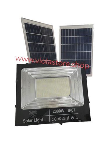 Faro led 2000w - con, pannello