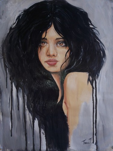 Quadro olio tela - olio, su