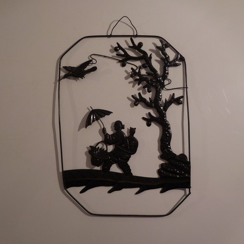 Scultura mobile metallo fatto - mobile,