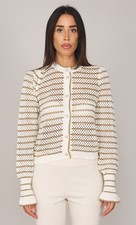 CARDIGAN TWINSET IN MAGLIA CON