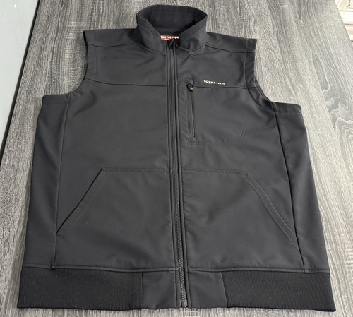 Simms men black softshell - men's,