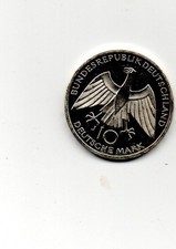 Germania , 1972 , Olimpiadi Monaco , 2 monete differenti , 10 dm argento