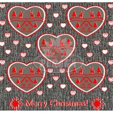 PASSATOIA NATALIZIA CON DECORI