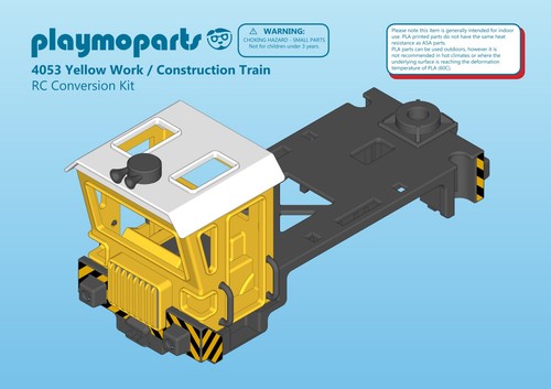 Playmobil 4053 treno - treno, da