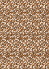 Carta Restauro FIORATA Ocra -