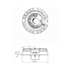 Bruciatore spartifiamma