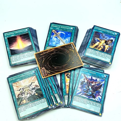 Carte lotto 100pz - carte, yu-gi-oh!