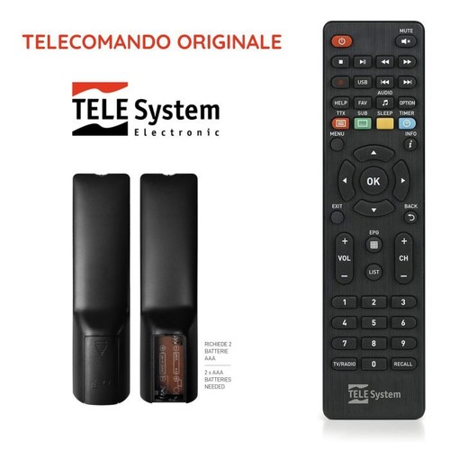 Telecomando originale tivùsat - telecomando,