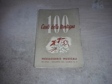 100 canti della montagna - canti,