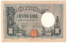 100 LIRE BARBETTI GRANDE B
