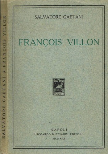 François villon salvatore - françois,