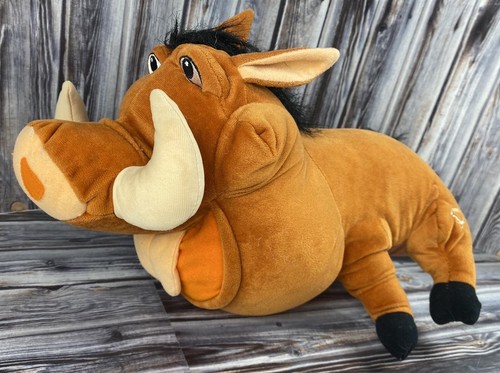 Peluche disney leone pumbaa - re,