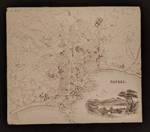 Napoli antica mappa della - antica,
