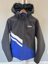 Giacca da sci Colmar nera blu uomo taglia 48 fodera piumino