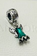 Pandora Charm Disney Vestito Campanellino Natale Smalto Verde Buone Feste