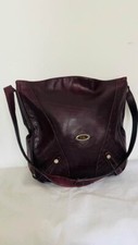 BORSA "EMILIO PUCCI" VINTAGE ANNI '60 VERA PELLE BORGOGNA A SPALLA