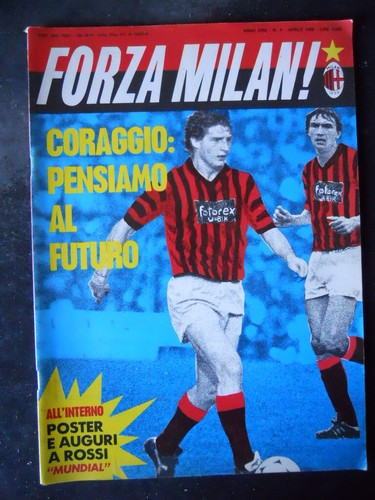 Forza milan 1986 con poster - 4,