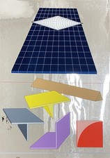 DEL PEZZO LUCIO (Napoli, 1933 - Milano, 2020) SENZA TITOLO serigrafia s. d. cm. 