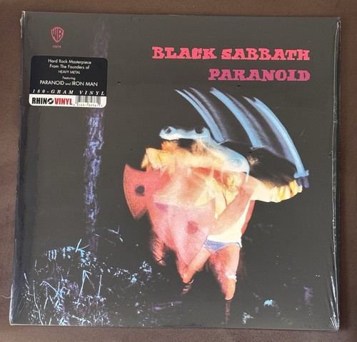 Black sabbath paranoid vinyl - black,