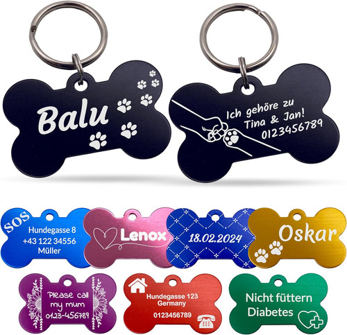 Targhetta per cani - per,
