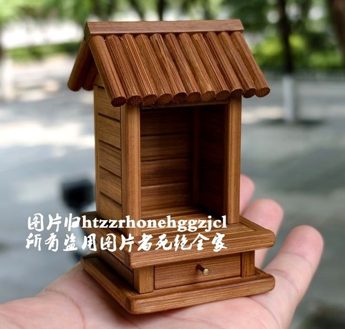 Miniatura legno altare - miniatura, in