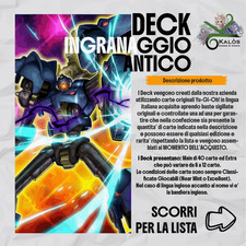 Yugioh! Mazzo Deck INGRANAGGIO