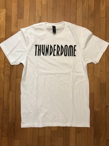 Thunderdome logo white shirt - logo, t-shirt