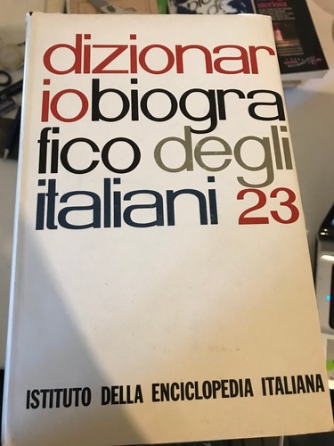 Dizionario biografico degli - dizionario,