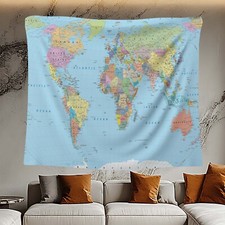 Arazzo Mappa del Mondo, Grande