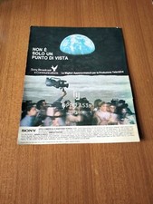 1990 SONY BROADCAST APPARECCHIATURE PRODUZIONE TELEVISIVA CINEPRESE VINTAGE AD