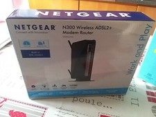 Modem Router Netgear N300 Wireless ADSL2+ DGN2200 2 antenne wi-fi 