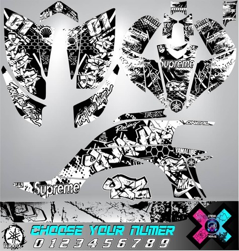 Kit graficos yamaha yfz 450 - yfz,