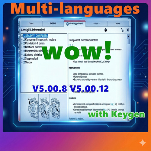 Wow diagnostic software 12 - software, r2.12