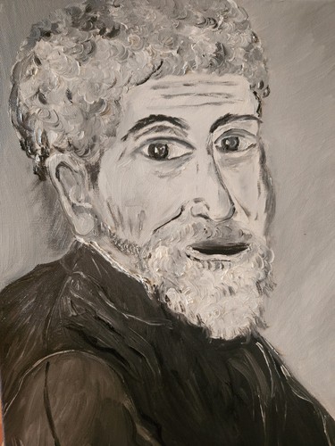 Dipinto olio tela - dipinto, ritratto