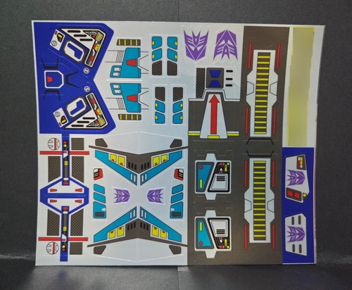 Foglio adesivo transformers - foglio, g1