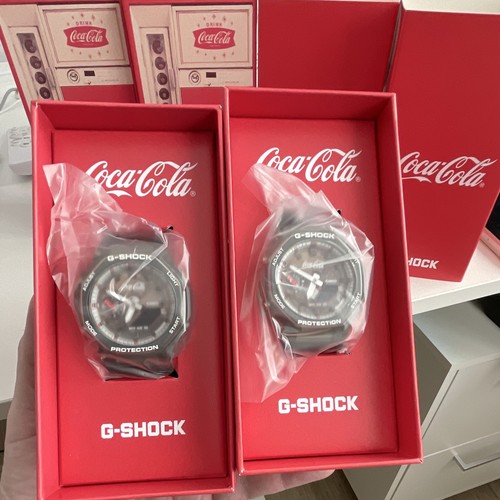 Casio shock coca cola - g-shock, x