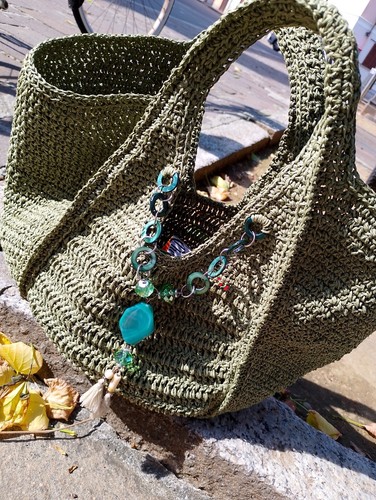 Borsa estiva all uncinetto - estiva,