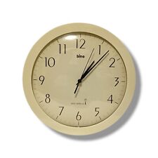 BINO orologio da parete quartz RADIO CONTROLLATO design modernariato clock O3