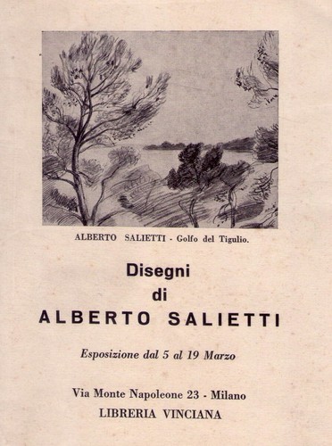 Brochure mostra disegni - mostra,