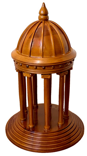 Scultura cupola legno