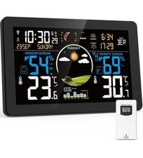 Stazione Meteo con Sensore Esterno Interno Stazione Meteorologica Display