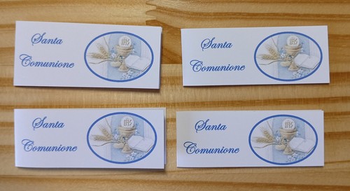 Bigliettini comunione - 🐬20,