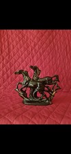 scultura antica Cavalli Patina