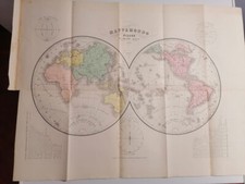 Cartina - Mappamondo fisico di