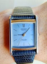 Unisex Orologio Orient Chandor quartz Tank Vintage