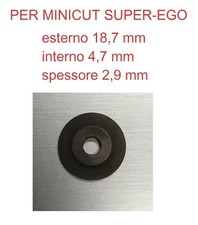 ROTELLA LAMA PER TAGLIATUBO MINICUT SUPER-EGO 18,7 X 4,7 X 2,9 mm