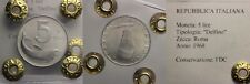 DN - Rep. Italiana - tutte le 5 lire 1968 al 2001 FDC PERIZIATE