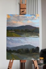 Quadro Dipinto Paessagio