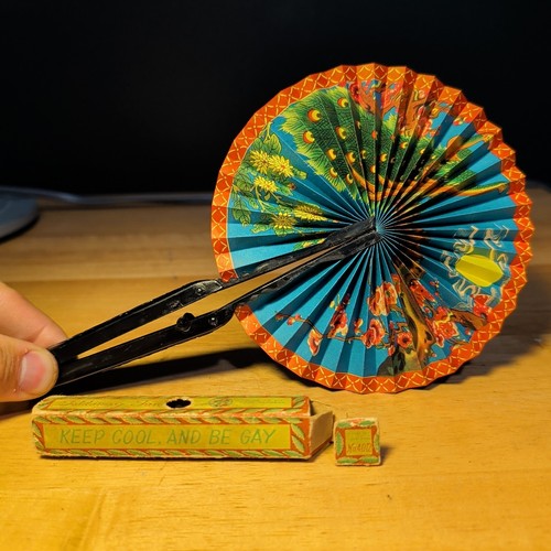 Ventilatore pieghevole vintage